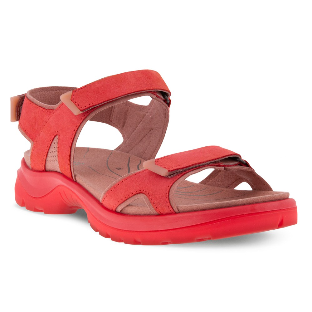 Womens Sandals - ECCO Offroad 2.0 3S - Red - 8734UDIGN